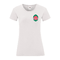 maglietta personalizzata Fruit of The Loom Iconic da donna colori chiari