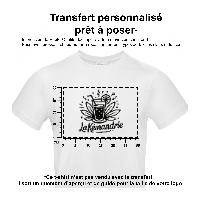 Sticker thermocollant A4 viergepersonnalisÃ© Brand-on personnalisation Ã  l'unitÃ©