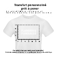 Sticker thermocollant A4 viergepersonnalisÃ© Brand-on personnalisation Ã  l'unitÃ©
