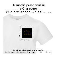 Sticker thermocollant logo personnalisÃ© Brand-on personnalisation Ã  l'unitÃ©
