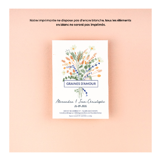 Ensemble de papeterie mariage Hiver